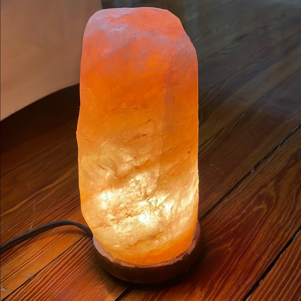 Himalayan Salt Lamp - Orange Glow